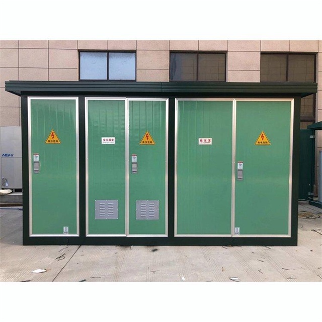 日喀则1600KVA欧式箱式变压器